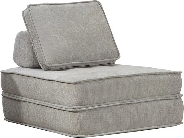 Rozkladacia multifunkčná sofa CALMERO - svetlo sivá