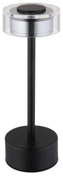 Globo 21026S - LED Stm. stolná lampa SHIRA LED/2,5W/3,7V 2700/4000/6500K čierna
