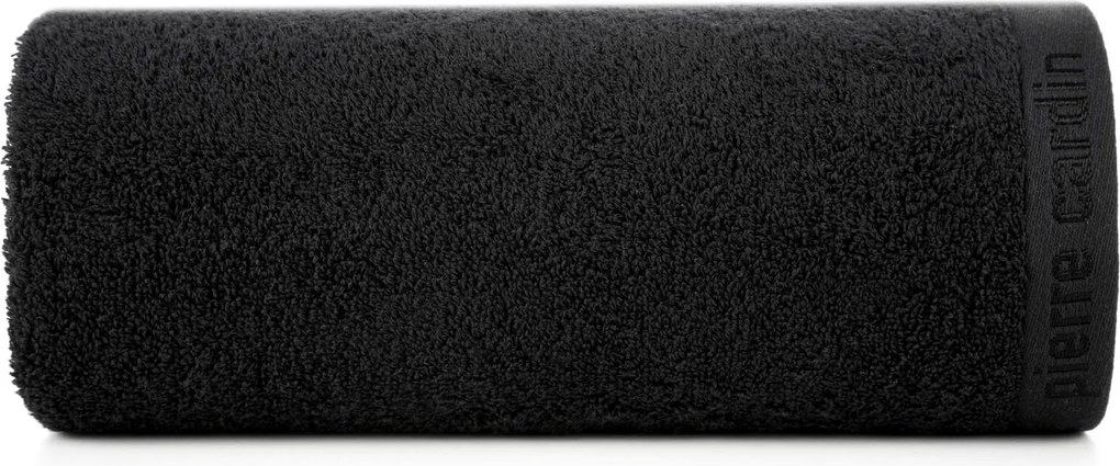 FROTÉ UTERÁK PIERRE CARDIN EVI SADA 30X50 CM, 50X90 CM, 70X140 CM ČIERNA