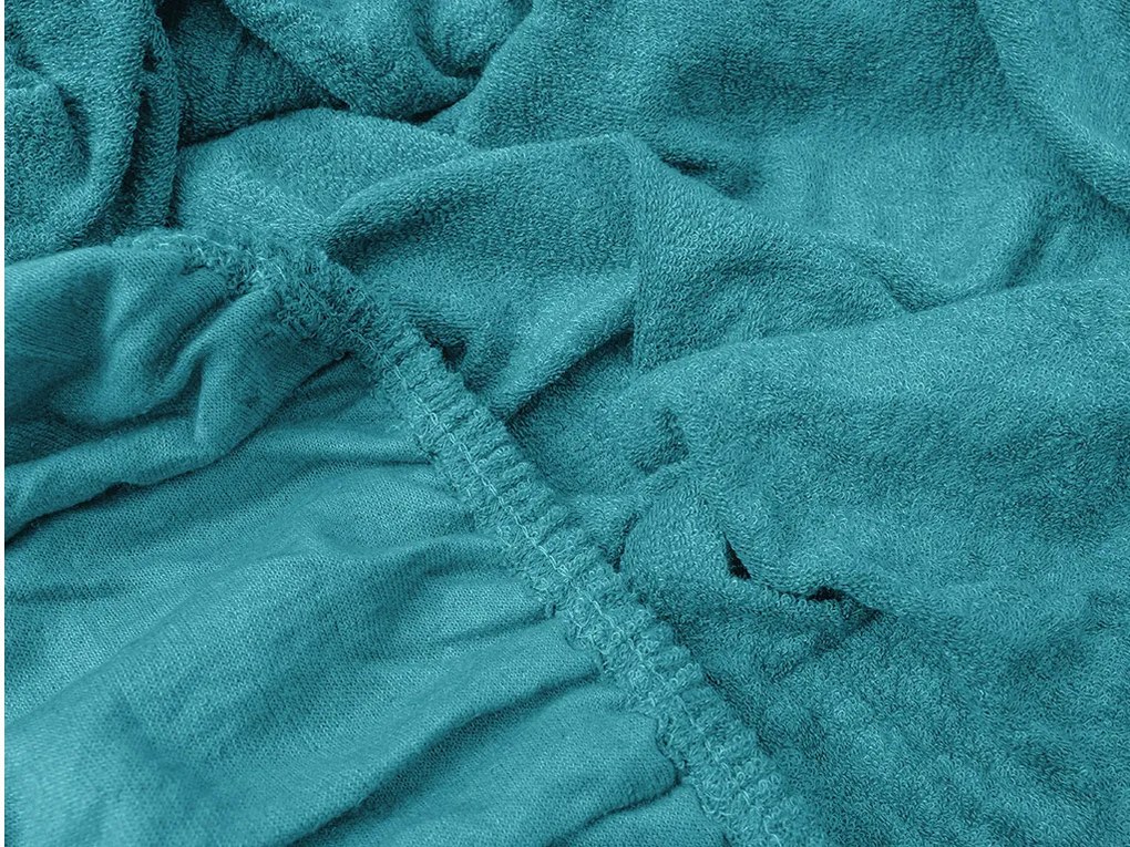 Froté plachta tyrkysová 90x200 cm