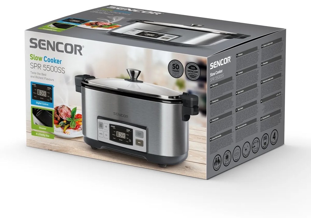 Pomalý hrniec Sencor SPR 5500SS