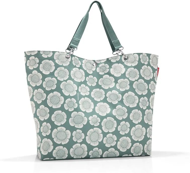 Nákupný taška Shopper XL bloomy, Reisenthel, polyester vodeodolný, 68x45,5x20 cm, ZU5037
