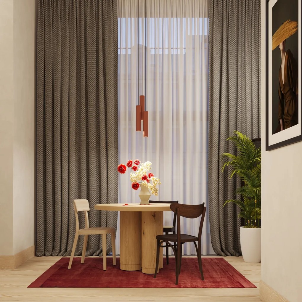 Nástenné svietidlo Lagos, 1x oranžové kovové tienidlo