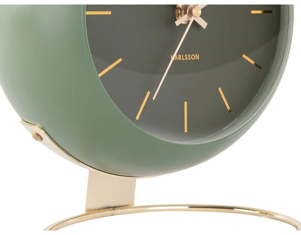Stolové hodiny ø 21 cm Globe – Karlsson