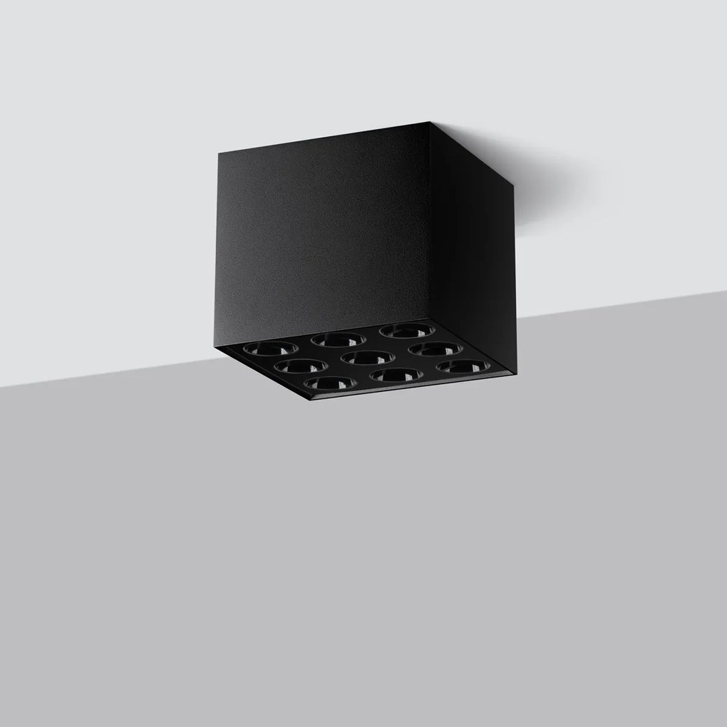 Stropné LED svietidlo Ozzy, 1x LED 16w, 4000k, b