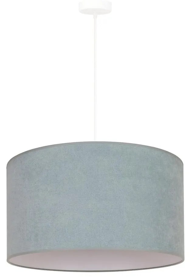 Duolla - Luster na lanku BRISTOL 1xE27/15W/230V pr. 45 cm zelená/biela