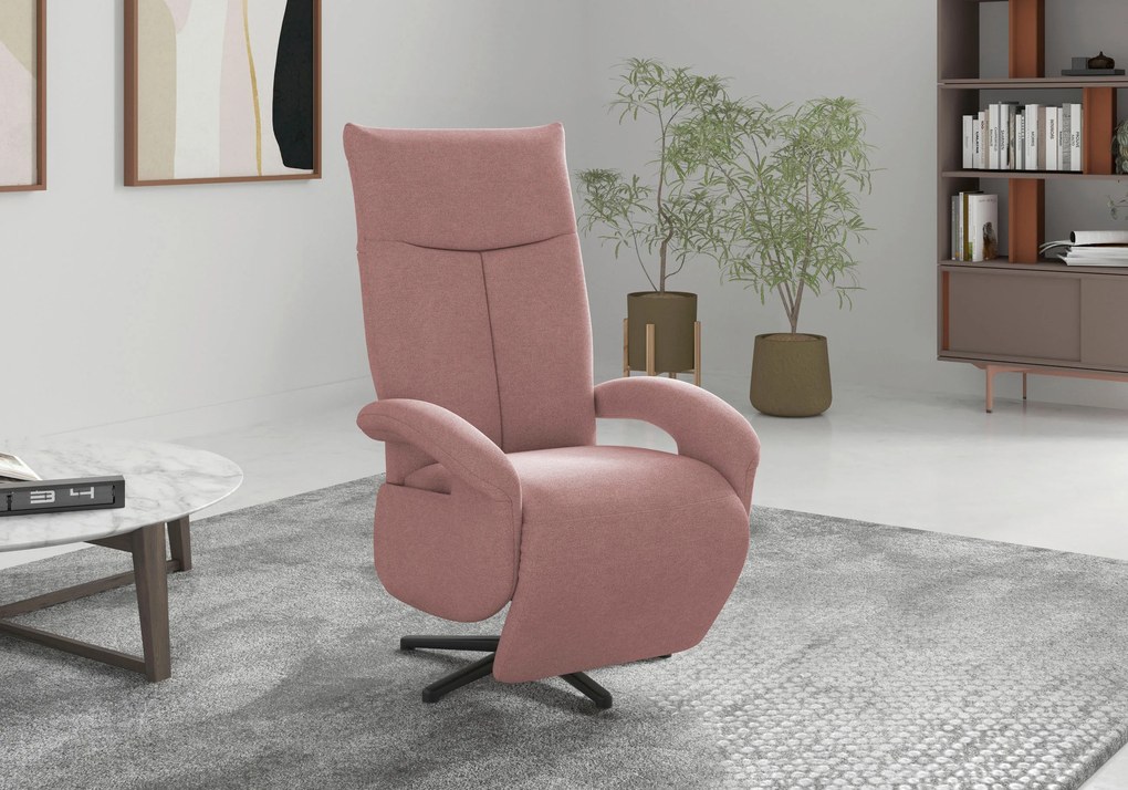 XXXLutz RELAXAČNÉ KRESLO, textil, staroružová Sit & More - Online Only obývacie izby - 00014401323M