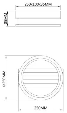 Globo 67360D1 - LED stropné svietidlo BLEVINS LED/10W/230V 3000/4200/600K 25x25cm