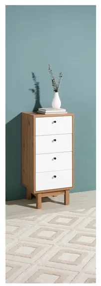 Livarno home Komoda Copenhagen so 4 zásuvkami  (100377477)