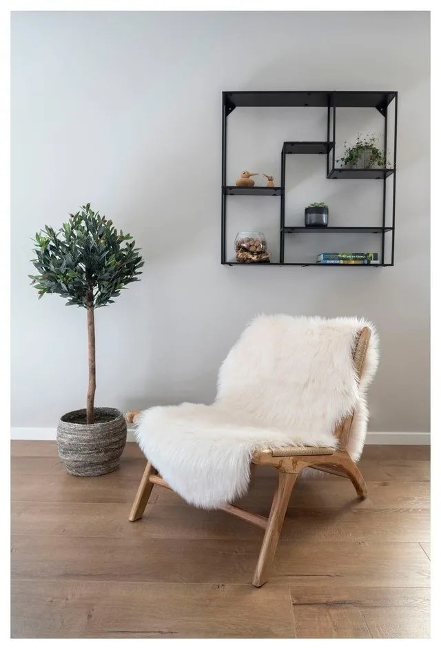 Krémový syntetický behúň 60x180 cm – House Nordic