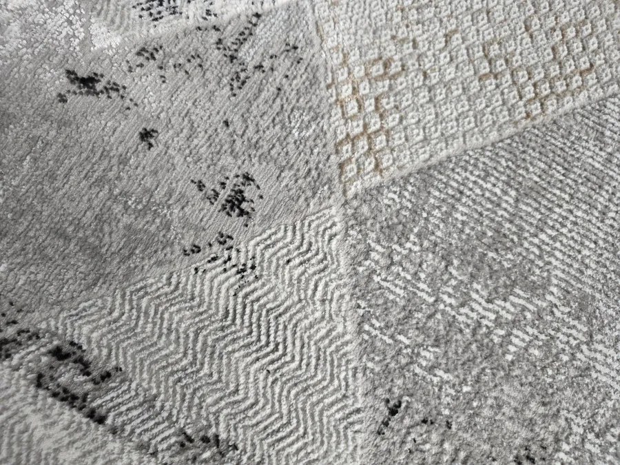 DC Koberec Oman 236 sivá antracit Rozmer: 280×380 cm