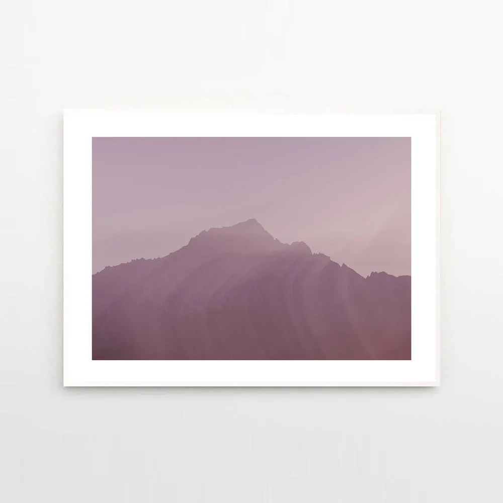 The Poster Club Plagát Mountain Hue by Nicole Mason A4 (21x27cm)