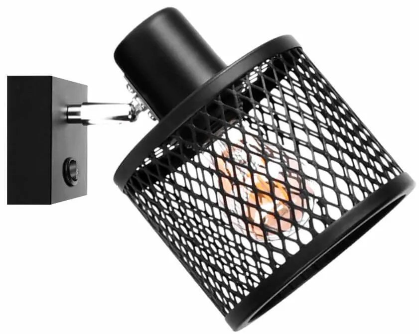 Nástenné svietidlo  BASKET 2949/K-B-1 LS1