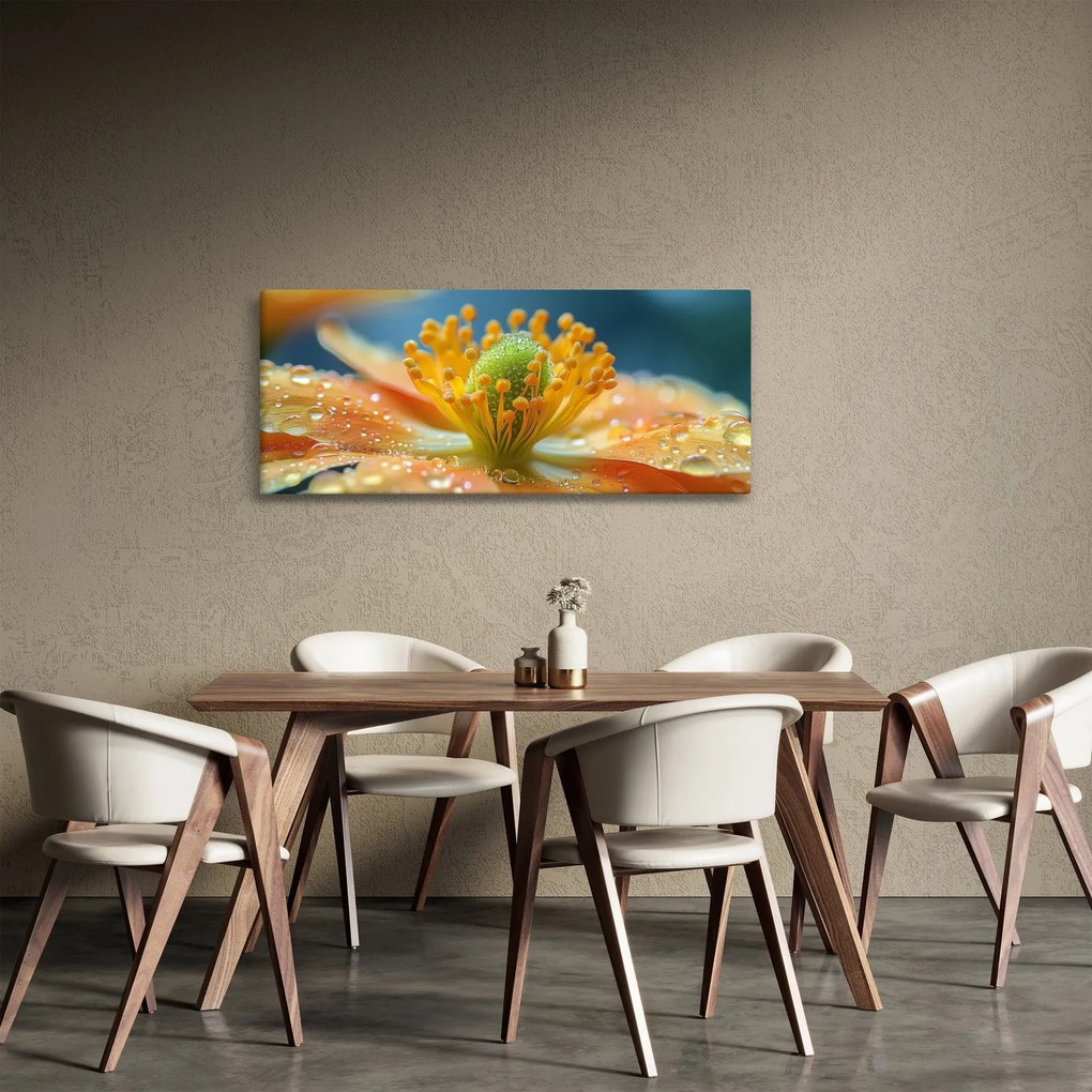 Obraz - Detail kvetu (120x50 cm)