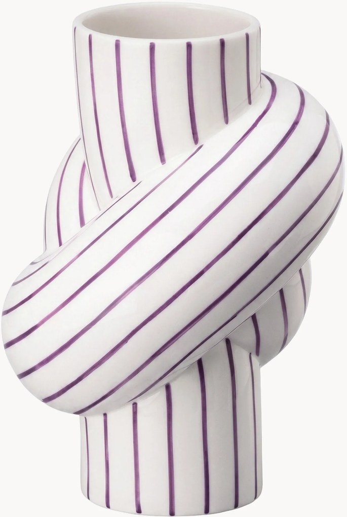 Porcelánová váza Node, V 12 cm