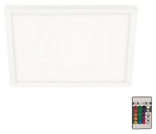Briloner 7090-416 - LED RGBW Stmievateľné stropné svietidlo SLIM LED/15W/230V + DO BL1132