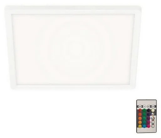 Briloner Briloner 7090-416 - LED RGBW Stmievateľné stropné svietidlo SLIM LED/15W/230V + DO BL1132