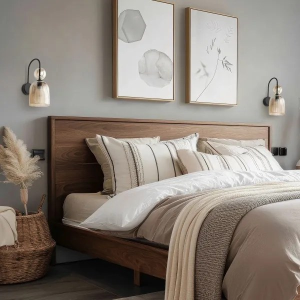 Nástenné svietidlo SOPHIA 1xE14/10W/230V čierna/dymovo-béžová