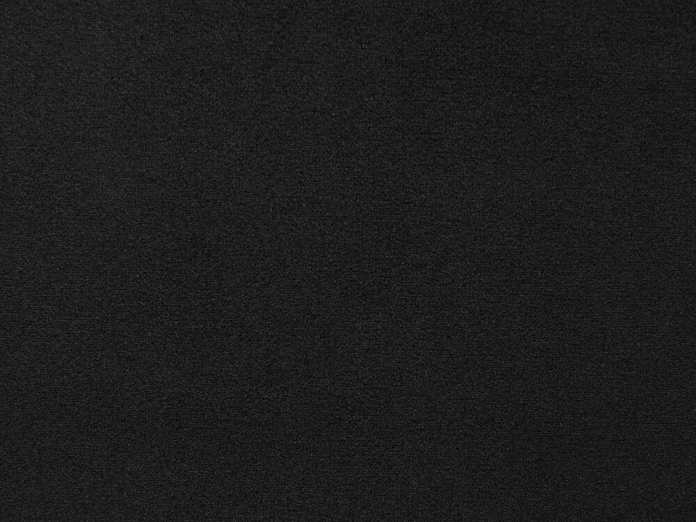 Zamatová taburetka čierna SOPHIA Beliani