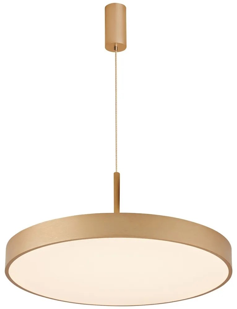 Azzardo AZ5092 - LED Stmievateľný luster na lanku MARCELLO LED/60W/230V zlatá + DO