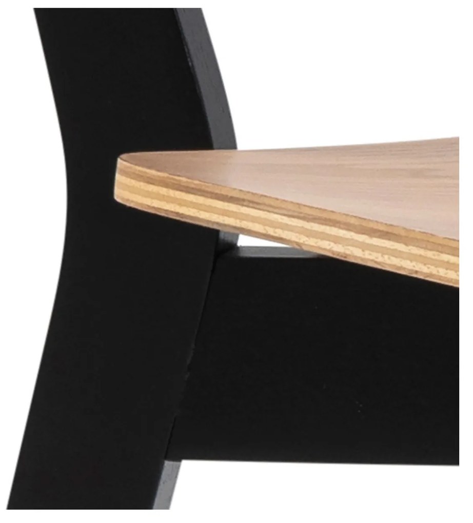 Stolička Roxby prírodná 79.5 × 45 × 55 cm ACTONA