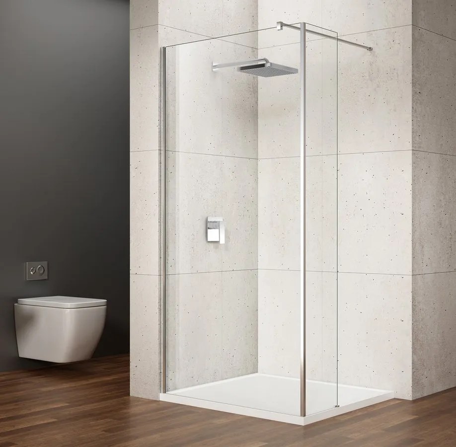 Gelco Gelco, VARIO prídavný panel 350 mm, číre sklo, chróm, GX3510