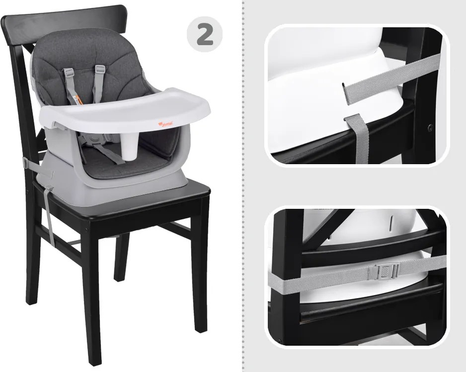 JOKOMISIADA Multifunkčná detská stolička – Sada 6 v 1 pre deti ZA5664