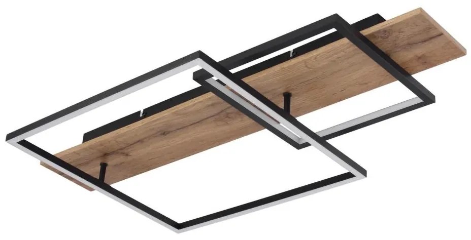 Globo 67289D1 - LED Stropné svietidlo VANNI LED/24W/230V hnedá/čierna