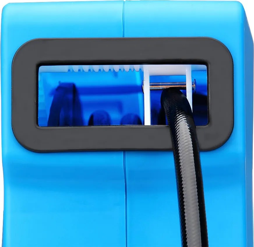 Navíjací bubon s tlakovou hadicou AIR, 10m, modrá Monzana