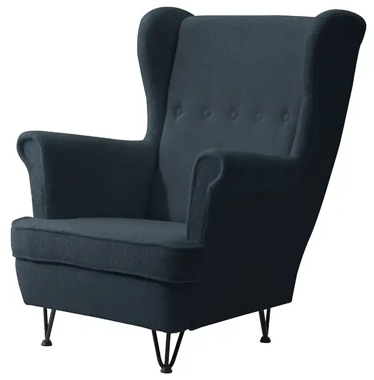 Skandinávske kreslo MARS Tyrkysový