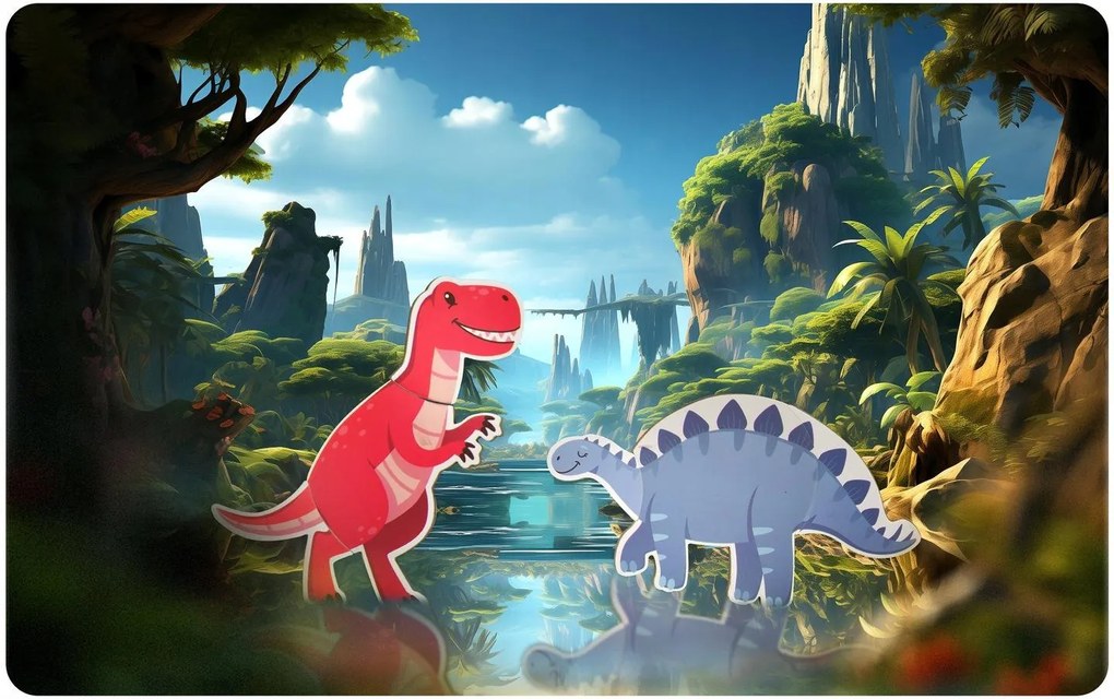 Magnetická puzzle kniha Dinosaury RK-770 Ricokids 777000