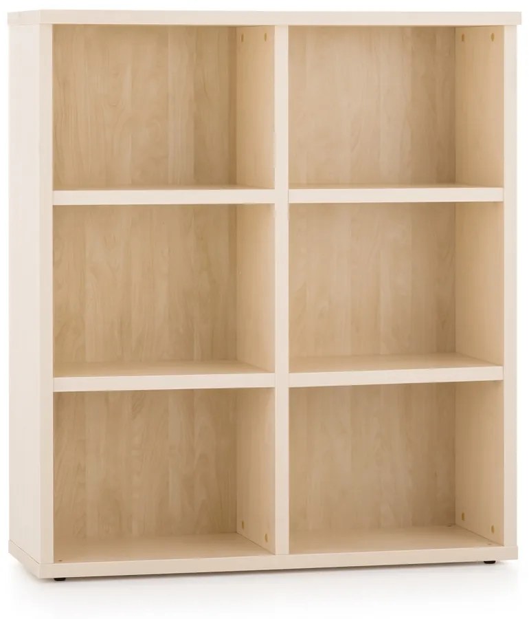 Stredný regál Visio 100 x 34 x 113,7 cm, javor