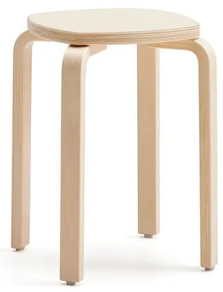 Detská stolička VIDE, laminát - breza, výška 460 mm