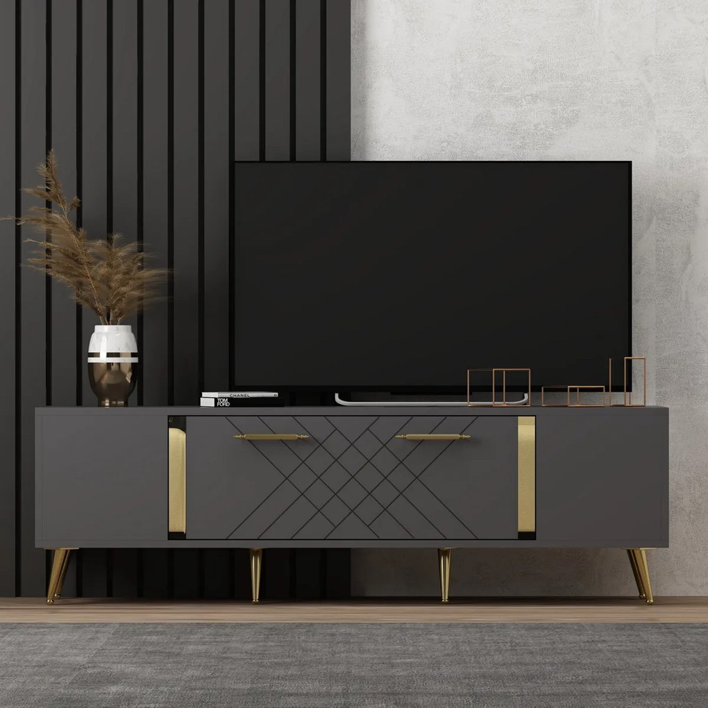 TV stolík Detas antracit
