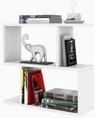 Odkladací stolík LALE 55x60 cm biela