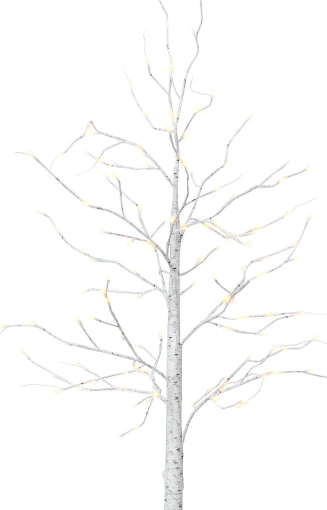 Tutumi, LED vianočný stromček Breza 180cm CD007-96, biela, CHR-00107
