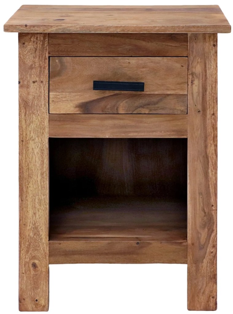 furniture-nabytek.cz - Nočný stolík drevený z palisandra 45x40x60