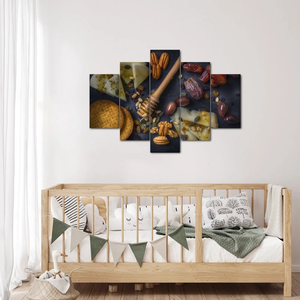 Obraz so sušeným ovocím (150x105 cm)