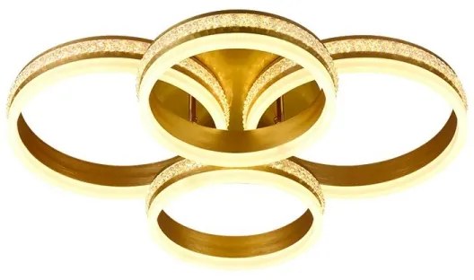 LED stmievateľné prisadené stropné svietidlo LED/150W/230V 3000-6500K + diaľkové ovládanie