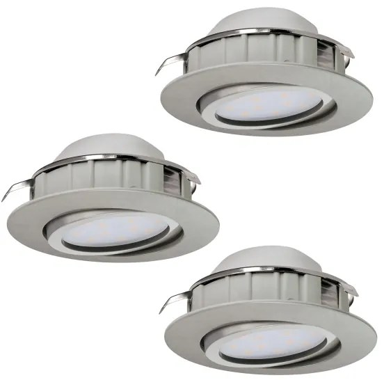 Eglo 95853 - SADA 3x LED podhľadové svietidlo PINEDA 1xLED/4,9W/230V