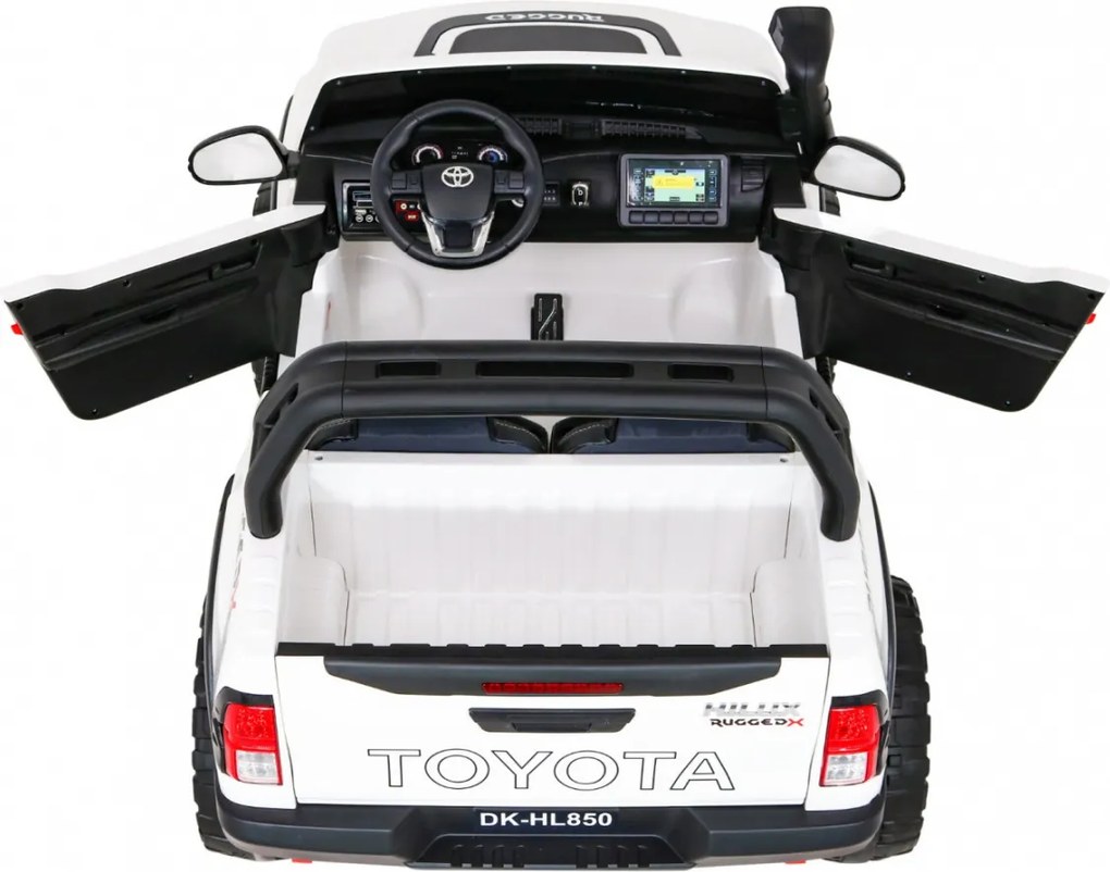 Ramiz Detské auto Toyota Hilux biele