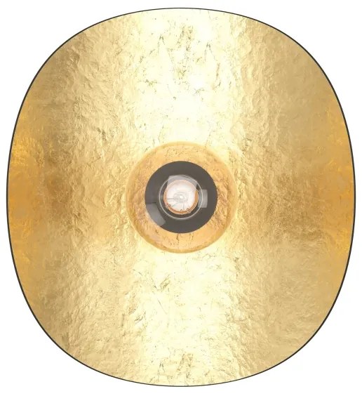 Eglo 390394 - Nástenné svietidlo SACEDA 1xE27/40W/230V čierna/zlatá