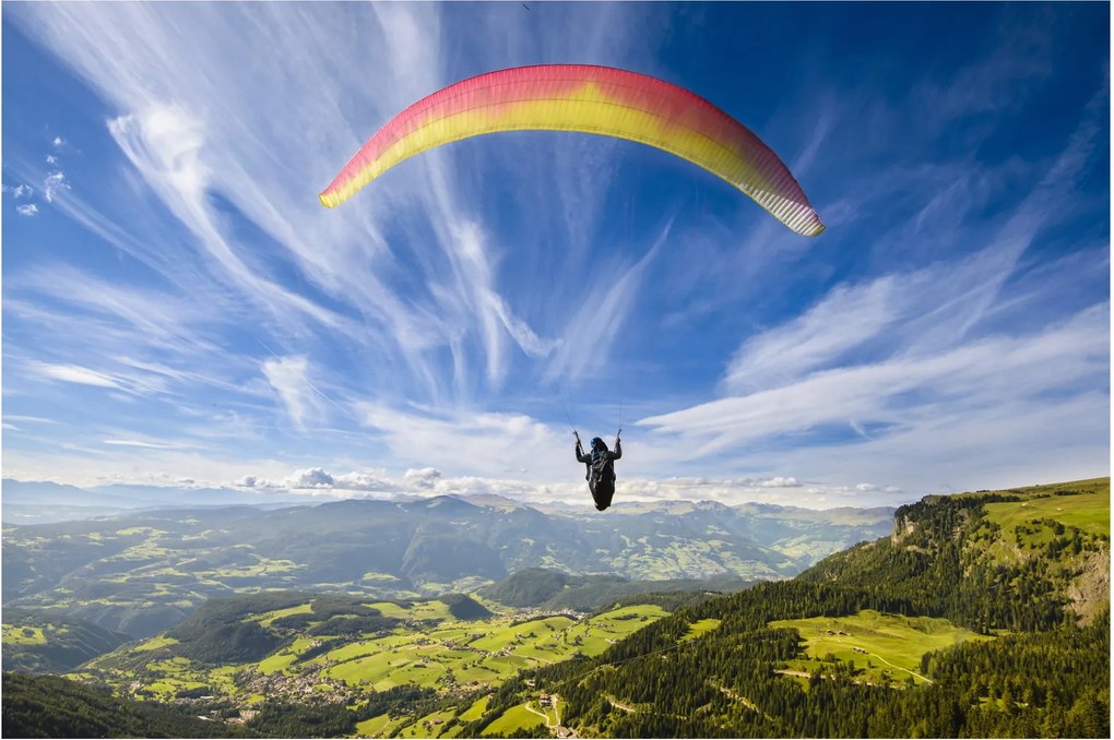 Obraz - Paragliding (90x60 cm)