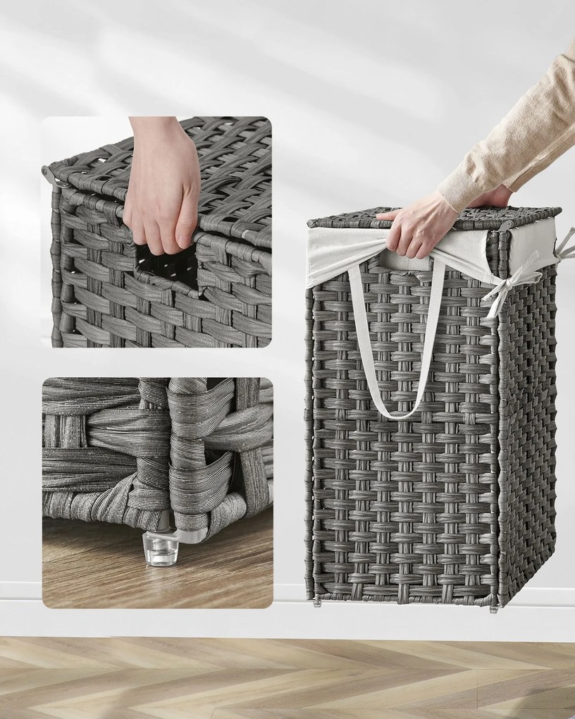 Kôš na bielizeň Rea 90 l