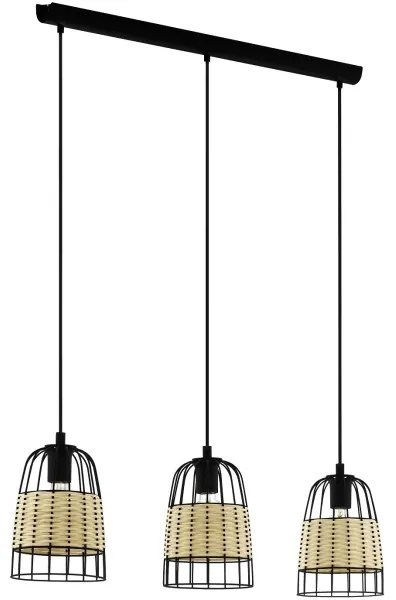 Eglo 43313 - Luster na lanku ANWICK 3xE27/40W/230V