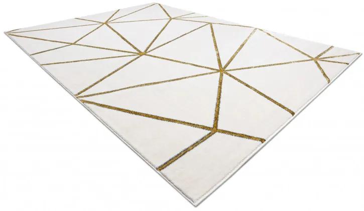 Dywany Łuszczów Kusový koberec Emerald 1013 cream and gold - 160x220 cm