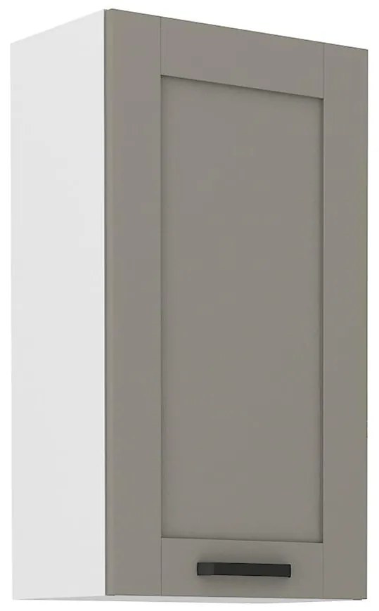 Kuchynská skrinka Luna claygrey/biela 50G-90 1F
