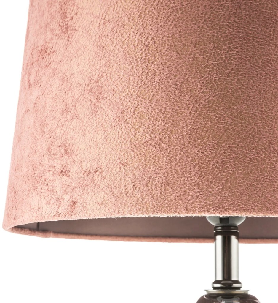 Stolná lampa Kayla 38x75 cm tehlová