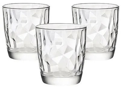 Bormioli Rocco 3-dielna sada pohárov Diamond, 300 ml, 300 ml
