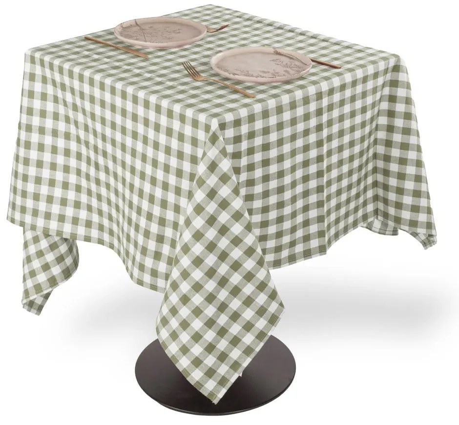 Bavlnený obrus 150x150 cm Gingham – Tiseco Home Studio